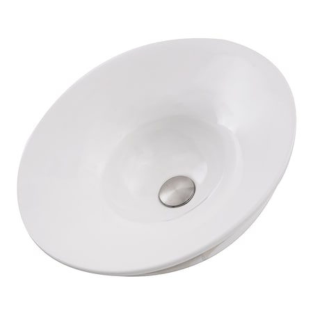 Nantucket Sinks Dinard Italian Fireclay Vanity Sink RC77240W